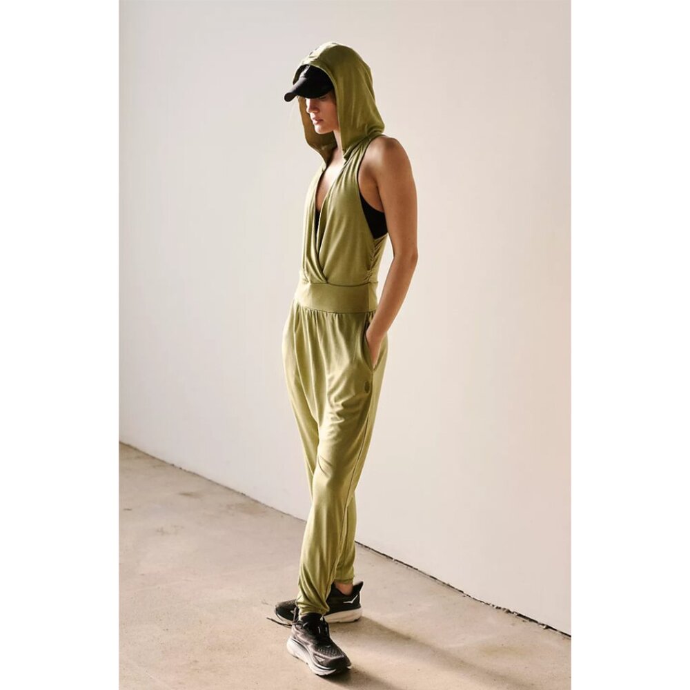 Free People Second Chance Hooded Onesie LARGE NWT